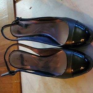 Tahari sling back pumps